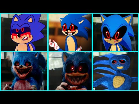 Sonic The Hedgehog Movie - Sonic EXE Uh Meow All Designs Compilation 2