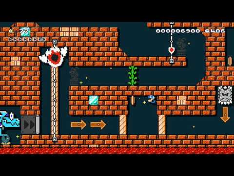 Flying Frog by RIUUKIUU 🍄 Super Mario Maker 2 #aed 😶 No Commentary