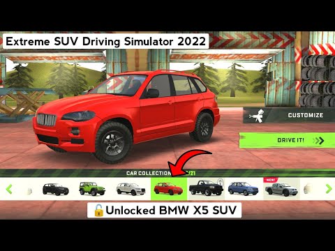 Extreme SUV Driving Simulator 2022 BMW X5 offroad - Android Gameplay