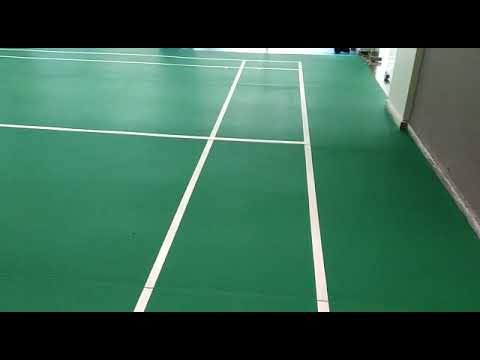 Synthetic Badminton Court