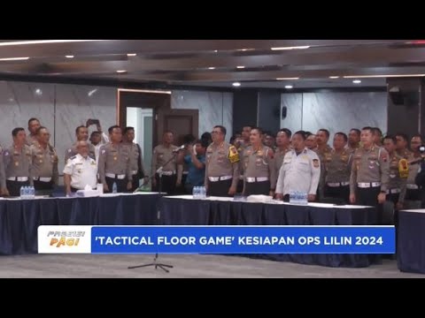 KORLANTAS POLRI GELAR TFG KESIAPAN PELAKSANAAN OPS LILIN 2024