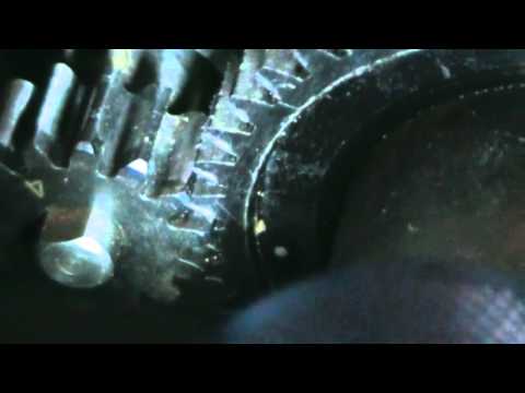 Setting spur and pinion mesh