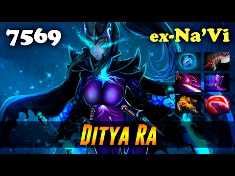 Ditya Ra PA Mid | 7569 MMR ex-Na'Vi Dota 2