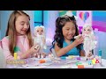 Rainbow High Color&amp;Create lėlė su priedais Violetinė MGA 594147EUC