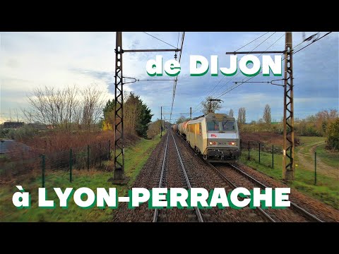 Cabride de Dijon à Lyon-Perrache via Mâcon en BB27000 à 120km/h