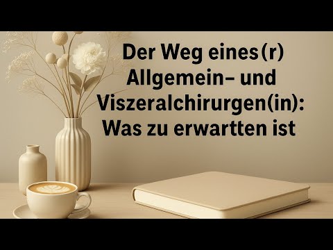 Facharztausbildung in Allgemein- und Viszeralchirurgie #elinacoach #arztleben
