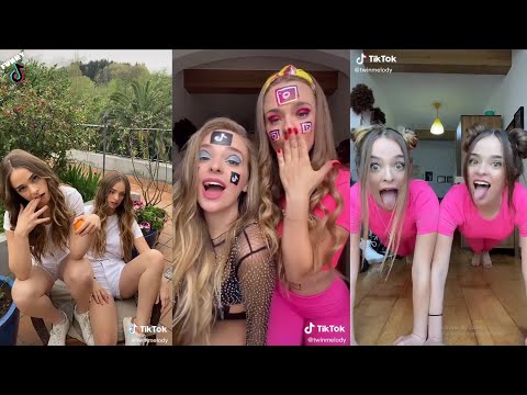 Twin Melody Cool Tik Toks Videos 2020 | Twin Melody Dances and Funny Videos 2020