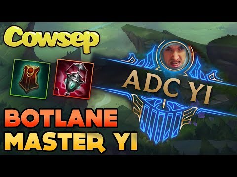 ADC MASTER YI PENTAKILL AND MORE BOTLANE ACTION - Cowsep