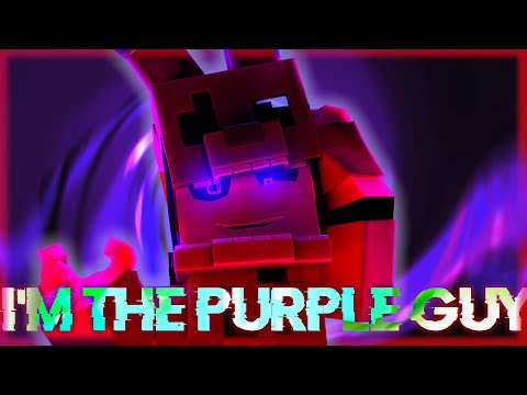 "I'm The Purple Guy" | FNAF Minecraft Animated Music Video(Song By @dagames  )