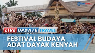 Benuanta Fest 2022, Ratusan Orang Ikut Festival Budaya Adat Dayak Kenyah di Lapangan Agathis