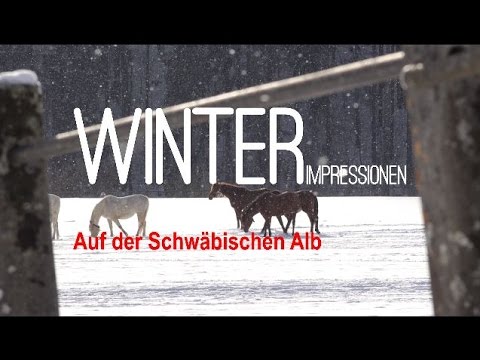 Winter auf der Schwäbischen Alb