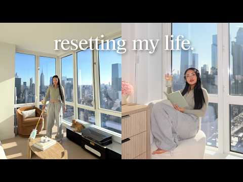 getting my life back together 🌱 resetting my home, routine & mind