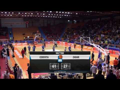 ABA Liga 2016/17 highlights, Round 4: Cedevita - Zadar (8.10.2016)