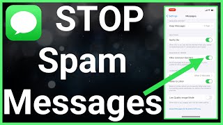 How To STOP Spam Texts On iPhone!