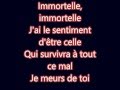 Lara Fabian - Immortelle (Lyrics) HD 