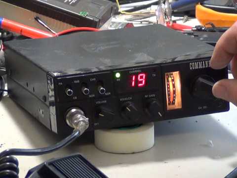Commando SD300, UK (CB 27/81) CB radio (Mobile) - On The Air Test
