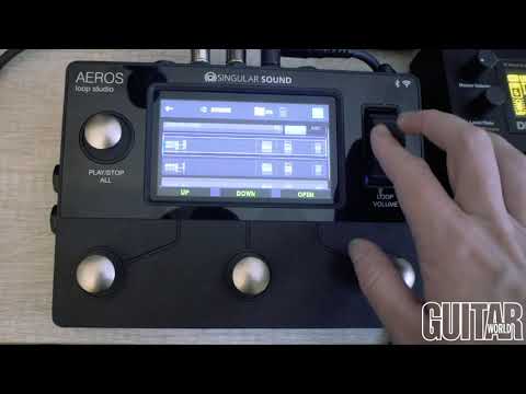 My first time attempting looping with the Singular Sound Aeros Looper!