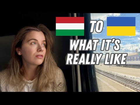ENTERING A WAR ZONE | Overnight Train Journey From Budapest To Kyiv