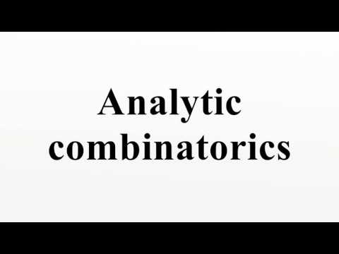 Analytic combinatorics
