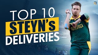 Download lagu Dale Steyn TOP 10 Spectacular Bowled Wickets 🔥 | Magical Outswing Bowling mp3