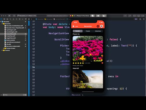 SwiftUI Creating A Recuerdos App From Start Until The End Xcode 11.4