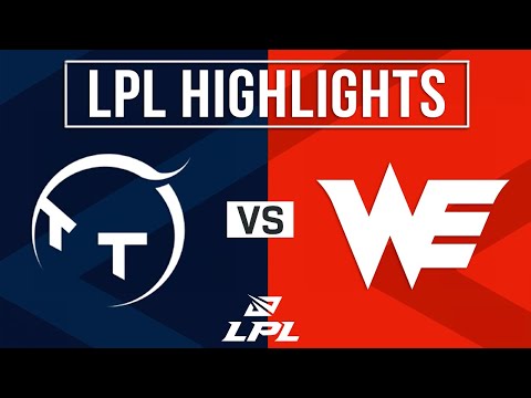 TT vs WE Highlights ALL GAMES | LPL 2026 Split 1 | TT Gaming vs Team WE
