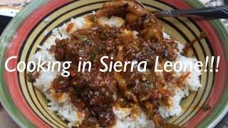 preview picture of video 'Cooking in Sierra Leone!!!'