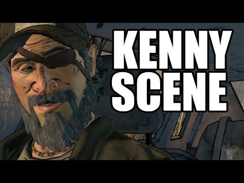 THE WALKING DEAD A New Frontier - Kenny Death Scene / Flashback