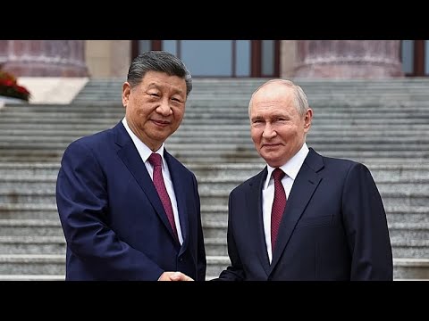 Video Thumbnail: Chinas Staatschef Xi empfängt Putin mit Willkommenszeremonie