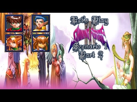 Let's Play Shining Force 3 (Scenario 1) 02: The Four High Priests