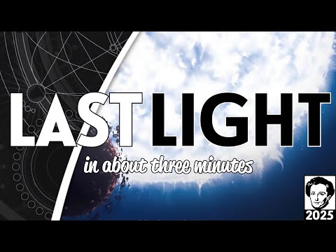 Last light in about 3 minutes