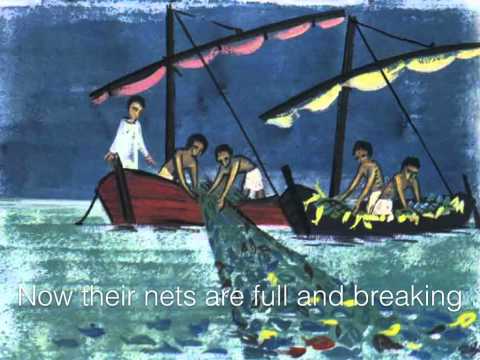 Peter James and John in a Sailboat ~ Cedarmont Kids ~ lyric video