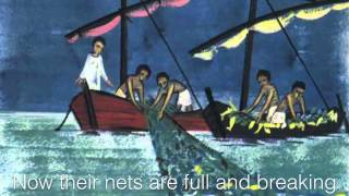 Peter James and John in a Sailboat ~ Cedarmont Kids ~ lyric video