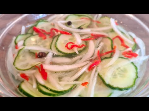 🇸🇷 Surinaamse Pittige Zuurgoed recept|Surinamese hot pickles recipe|