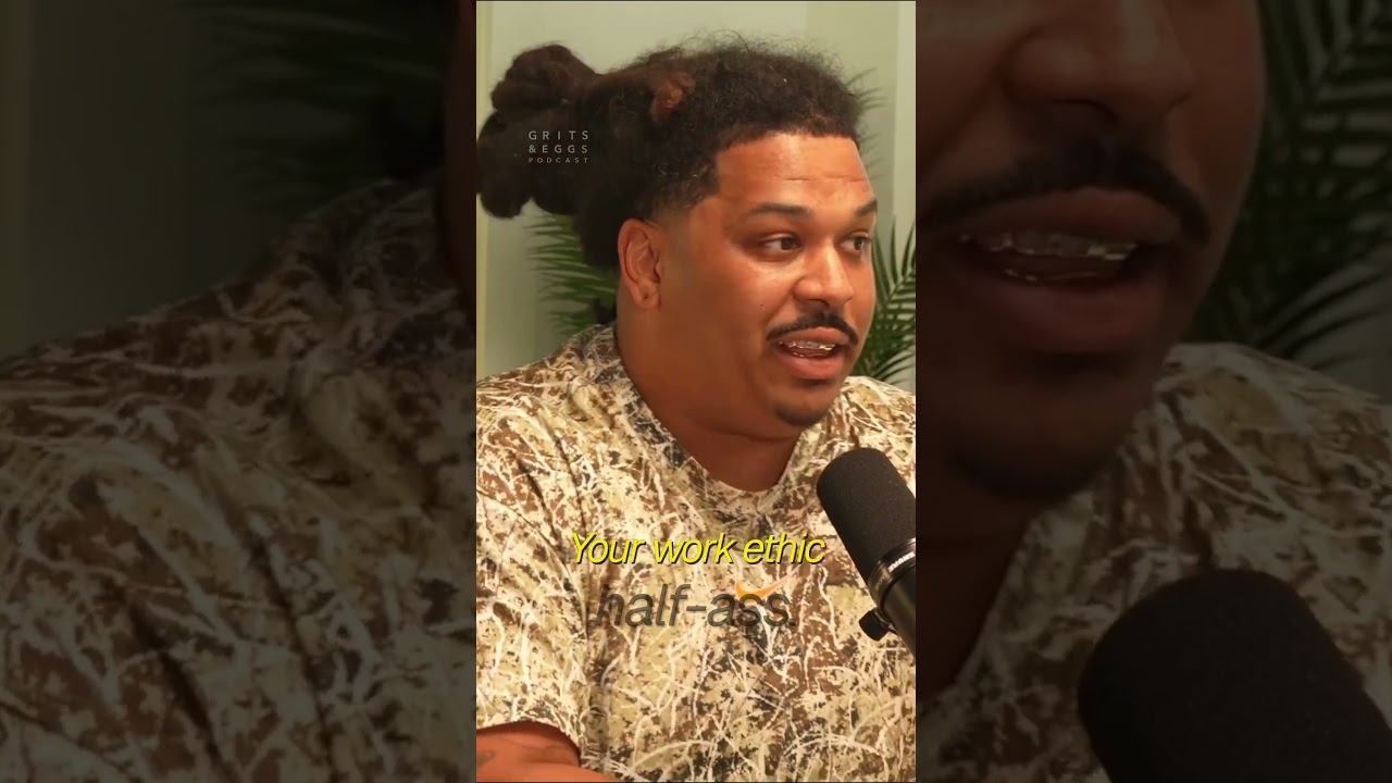 DONT HALF 🍑 #gritsandeggspodcast #podcastclips