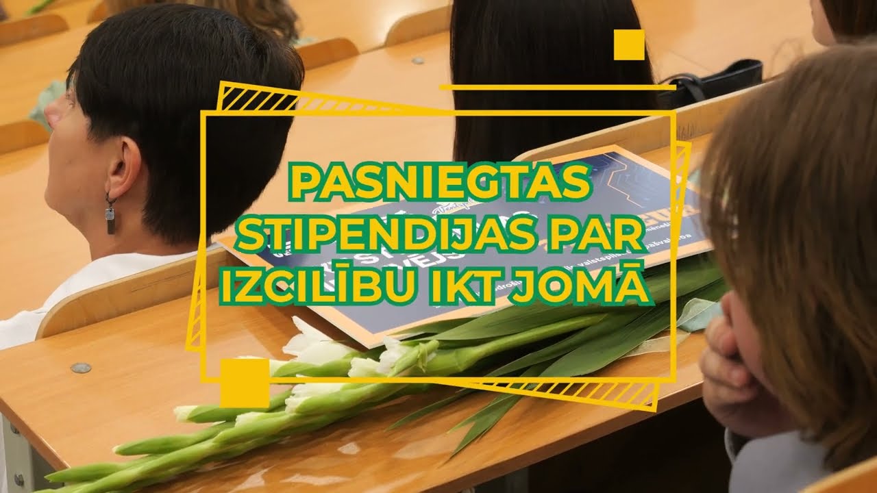 Ventspils Augstskolā pasniedz Ventspils domes stipendijas IKT studentiem