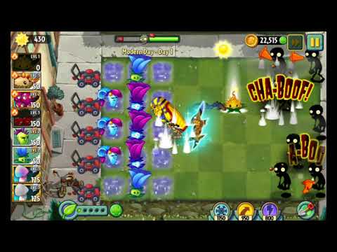 PvZ 2: BOMBARD-MINT IS OP - Bombard-mint gameplay