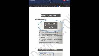 Hydraulics: Solved Sample Problem in Hydraulic Jump