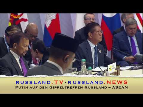 Putin auf dem Gipfeltreffen Russland – ASEAN