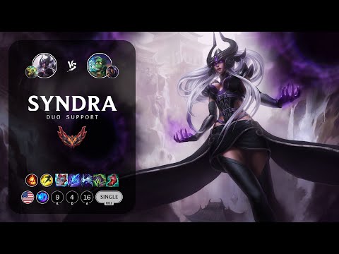 Syndra Support vs Amumu - NA Grandmaster Patch 13.1