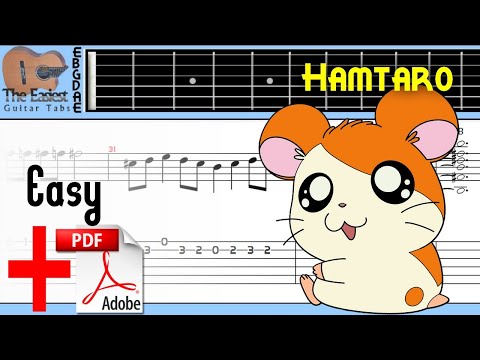 Hamtaro Theme Guitar Tab