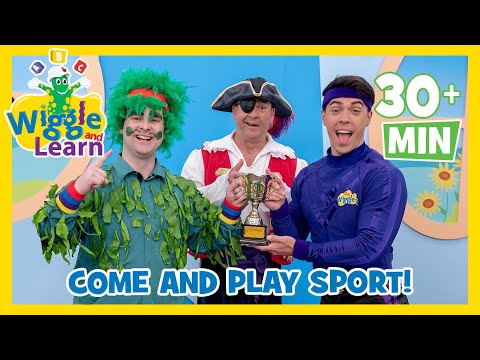 Come and Play Sport 🏀🤸‍♀️ The Wiggles 🎶 Wiggle and Learn Song for Kids
