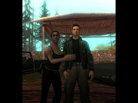 CJ Knew About Catalina, Claude Didn't ☠️ #gta #shorts