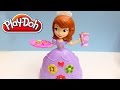 PLAY DOH Sofia The First Tea Party Set Disney Princess Royal Playdough Toy Videos