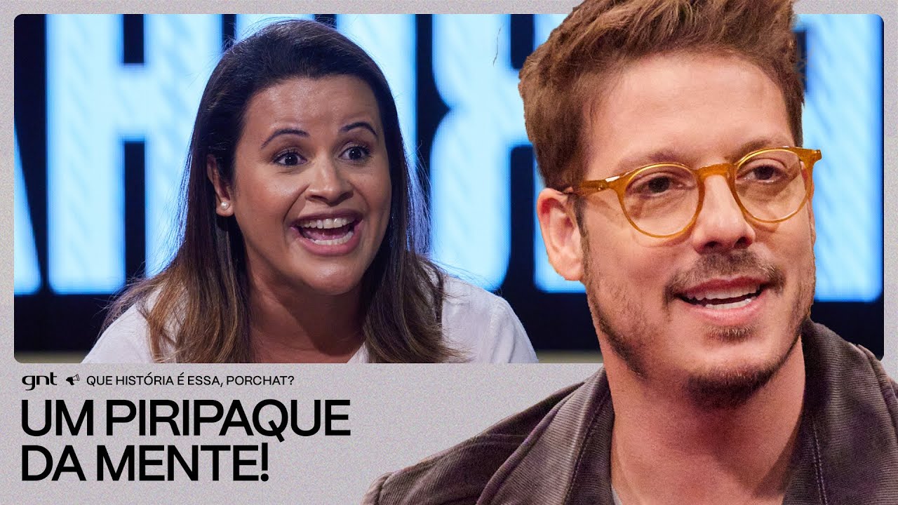 Flávia e o SUSTO por causa de um BROWNIE! 😅 | Que História É Essa, Porchat? | GNT