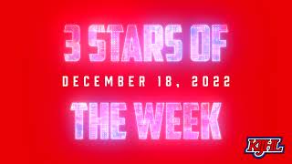 Instat KIJHL 3 Stars of the Week - December 18, 2022