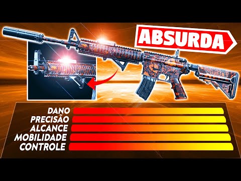 *ATUALIZADO* a M4 SEM RECUO VOLTOU e ainda MAIS FORTE | MELHOR CLASSE DE M4 DA TEMPORADA 2 - CoD: WZ