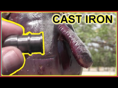 CAST IRON Shotgun Slugs -  Custom Machined Bullet Tests