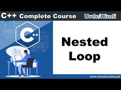 Nested Loops in C Programming Language | C in Urdu Hindi