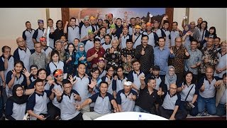 SAH-SUTAN ADIL HENDRA / KOMISI X APRESIASI GATHERING WARTAWAN